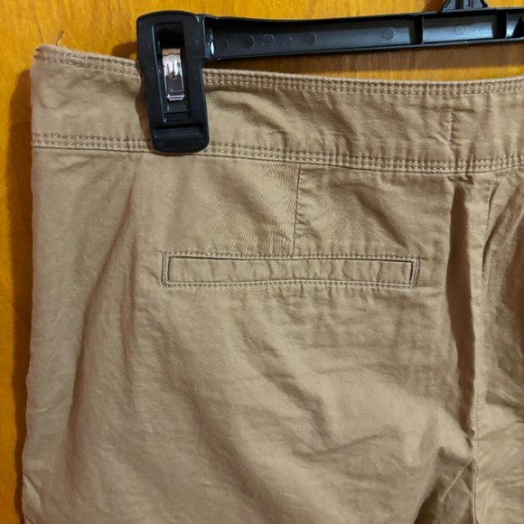 LIZ Claiborne tan khaki golf skort skirt shorts size 8 - Picture 8 of 11